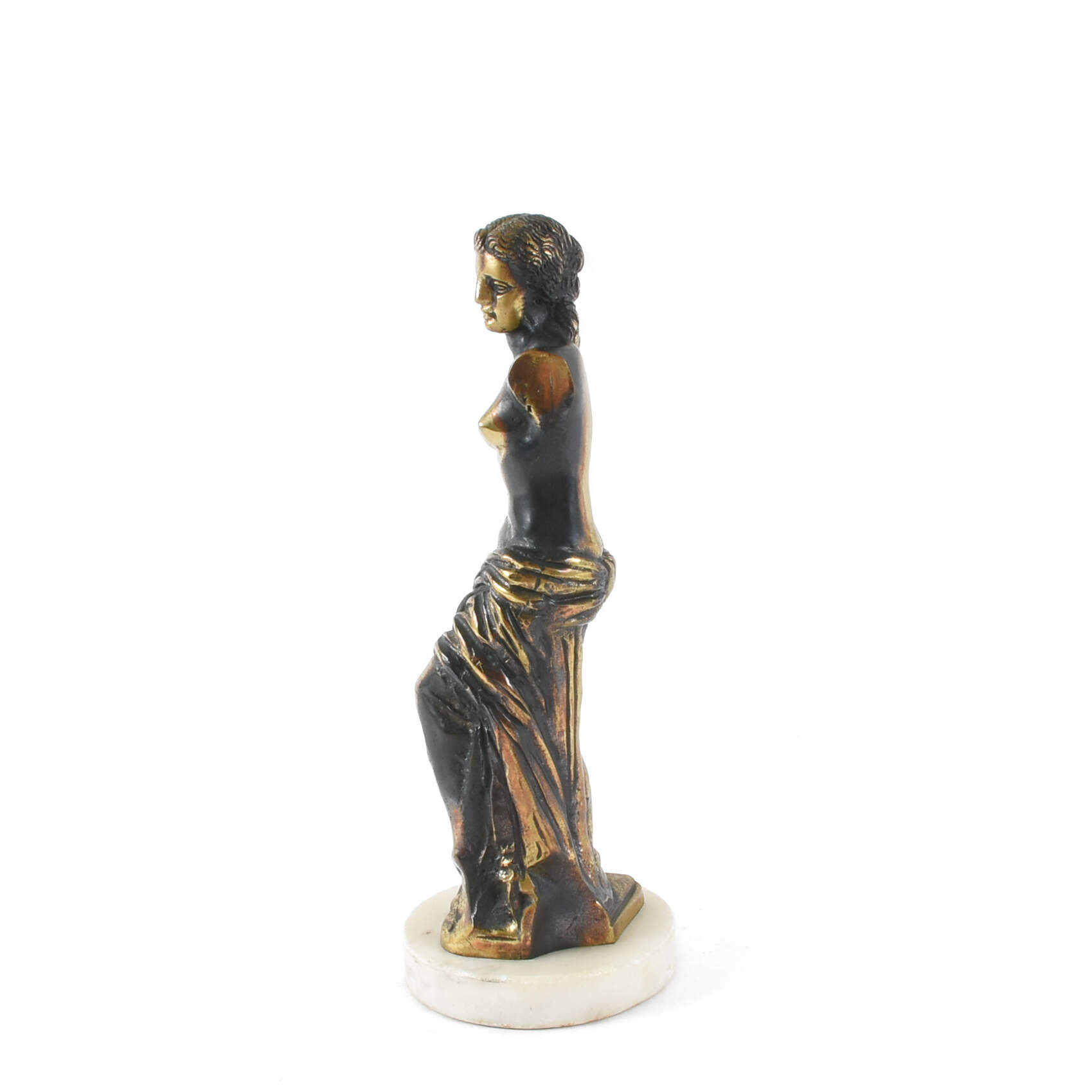 Metal Venus de Milo Statuette-4