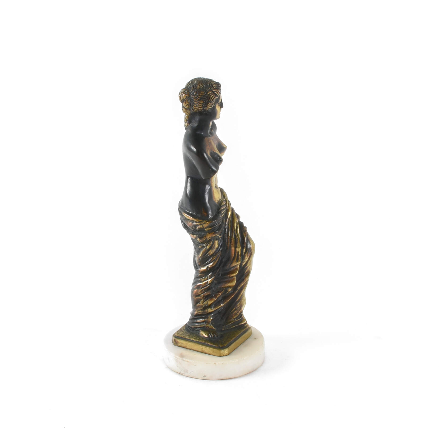 Metal Venus de Milo Statuette-2