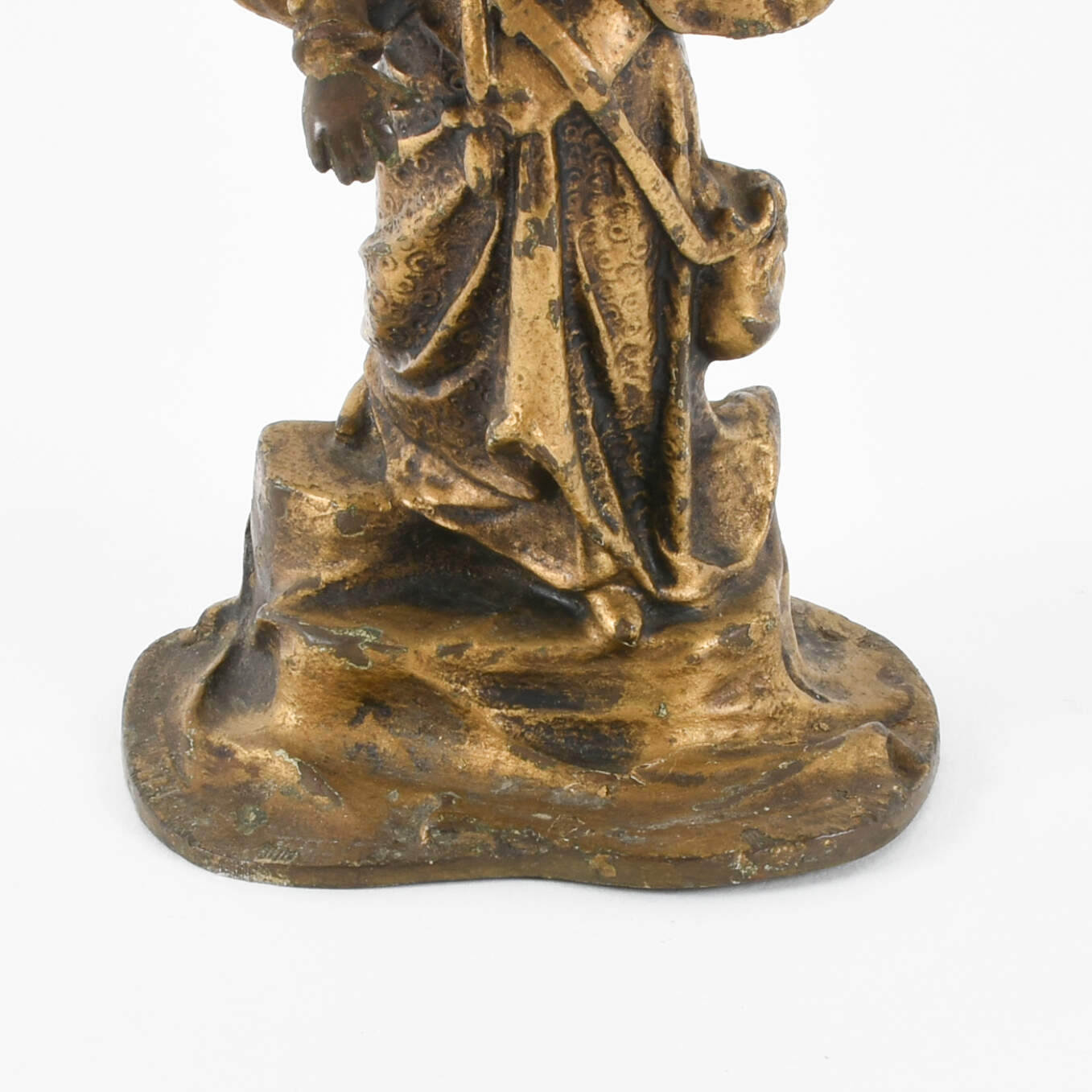 Cast Metal Female Pirate Statuette-6