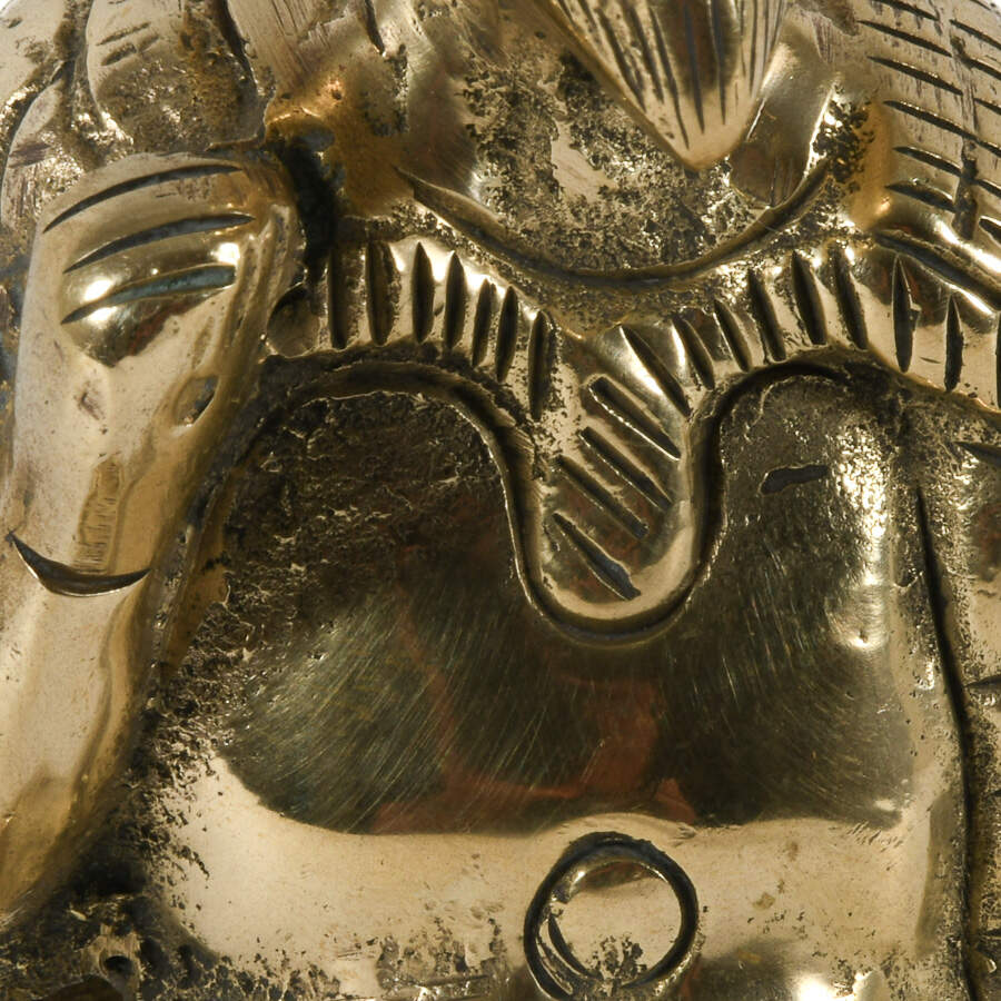 Antique Metal Figurine of Asian Man-6