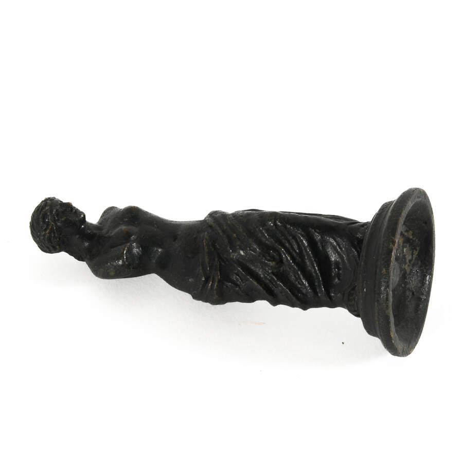 Miniature Metal Venus de Milo Sculpture-7