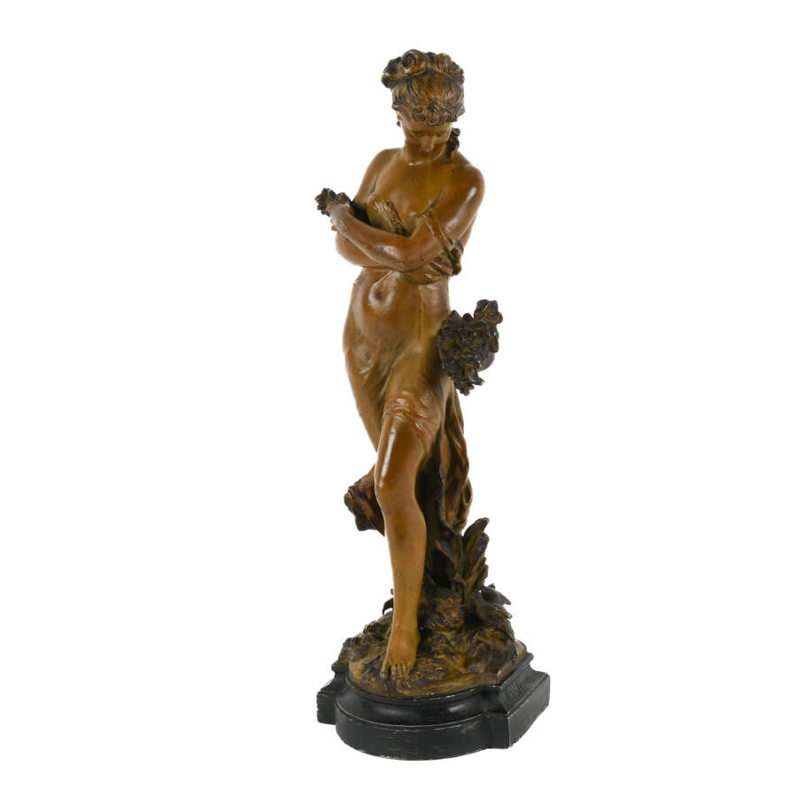 French "Le Printemps" Sculpture After Hippolyte Francois Moreau-1