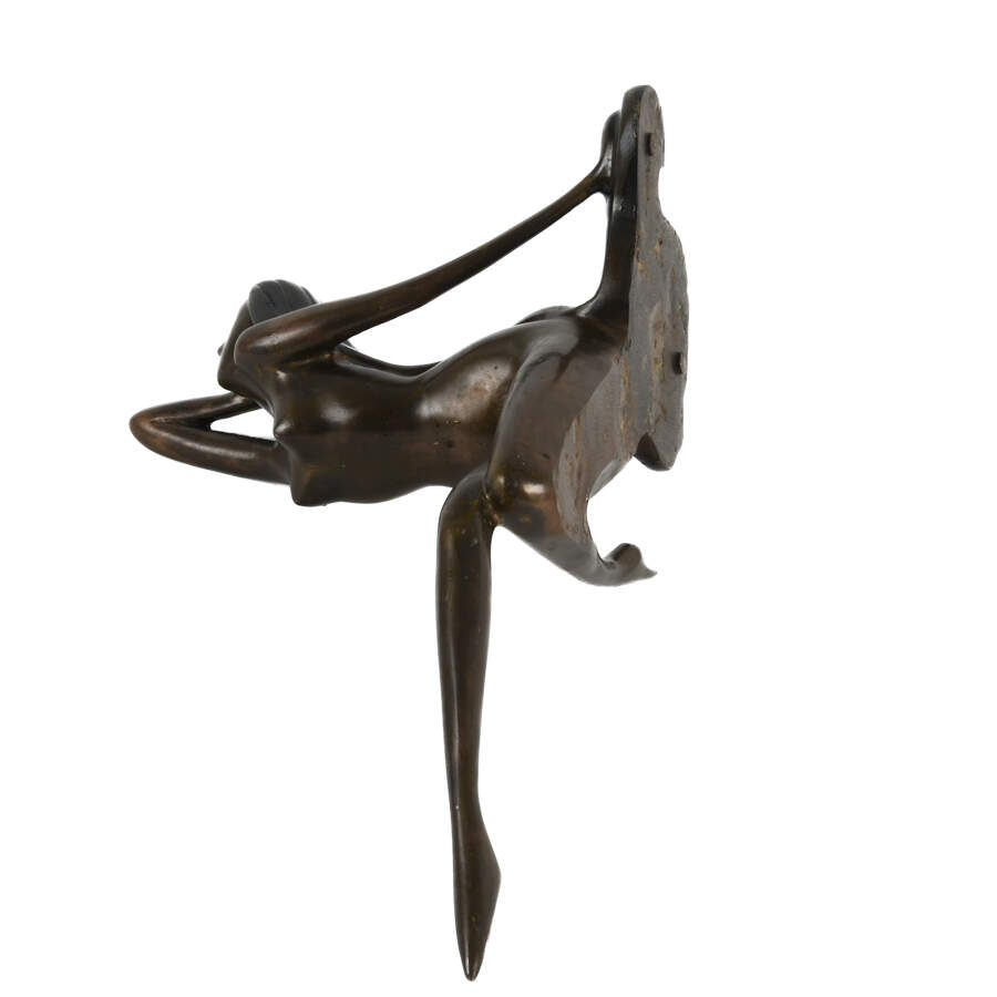 Reclining Bronze Nude Sculpture-8