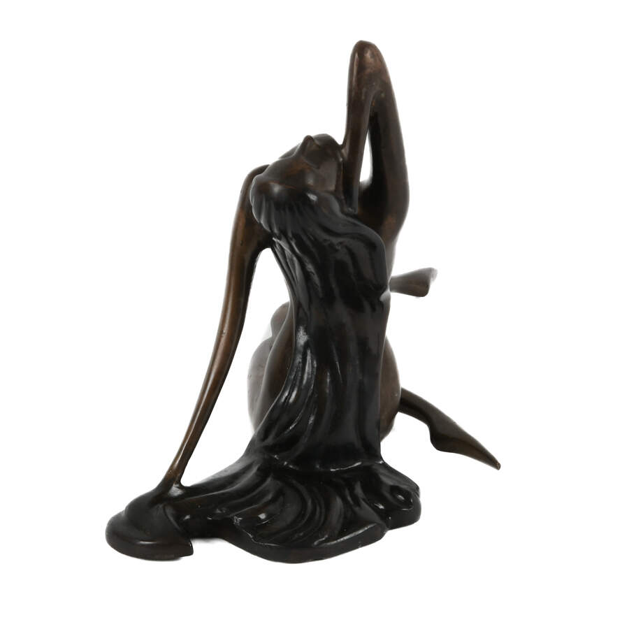 Reclining Bronze Nude Sculpture-3