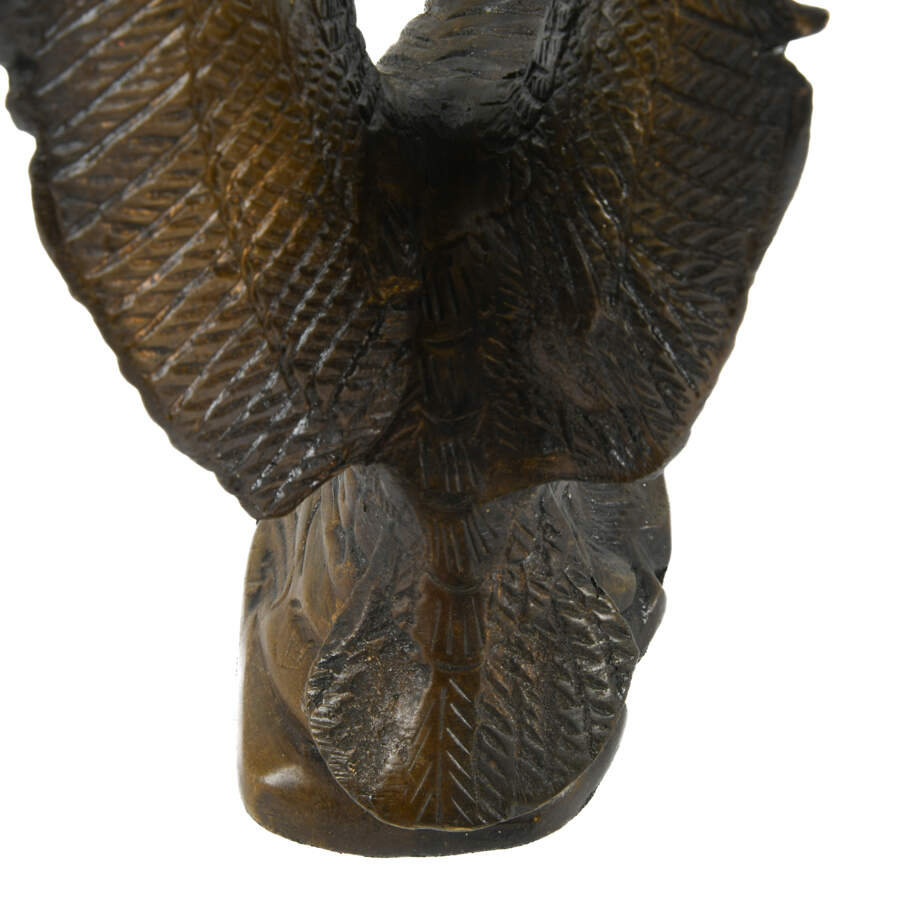 Bronze Landing Bald Eagle Statue-7