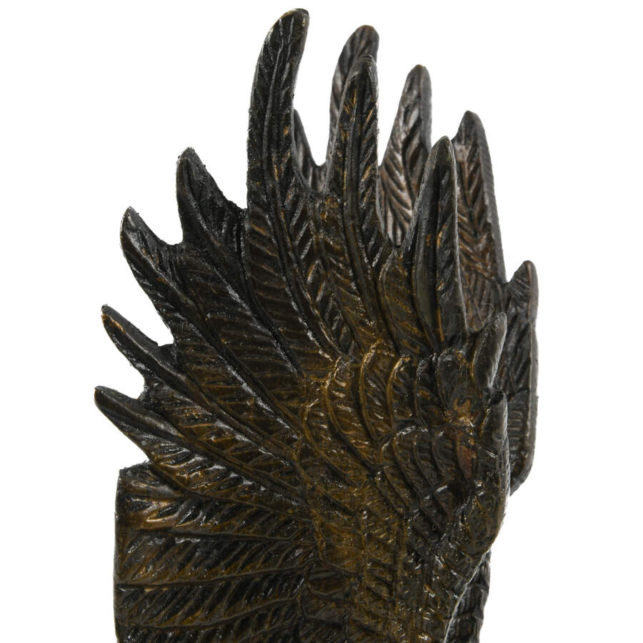 Bronze Landing Bald Eagle Statue-6