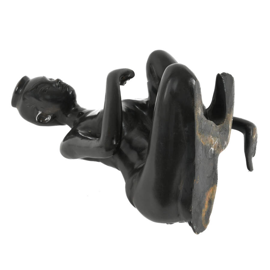 Antique Bronze Thai "Grace and Stillness" Statue-6