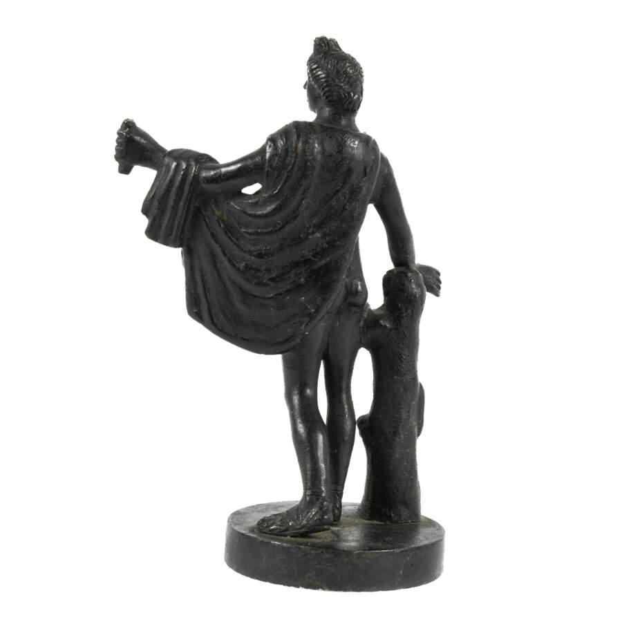 Antique Miniature Grand Tour Apollo del Belvedere Figure-3