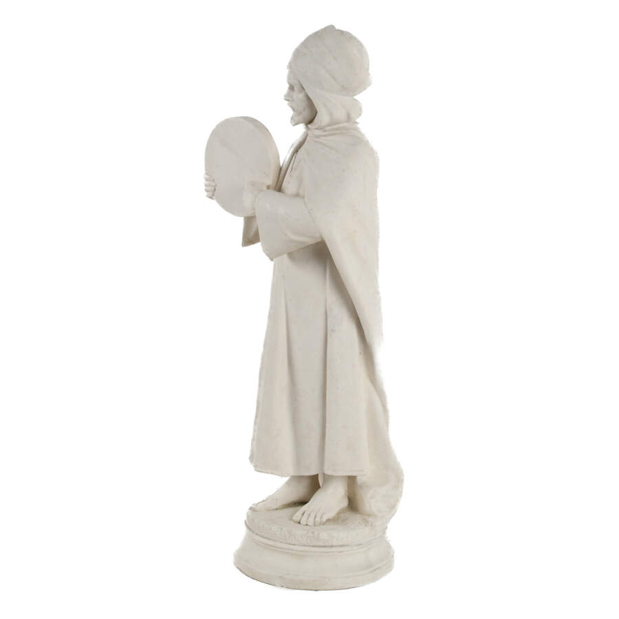 Molded Resin A Standing Figure After Guglielmo Pugi-2