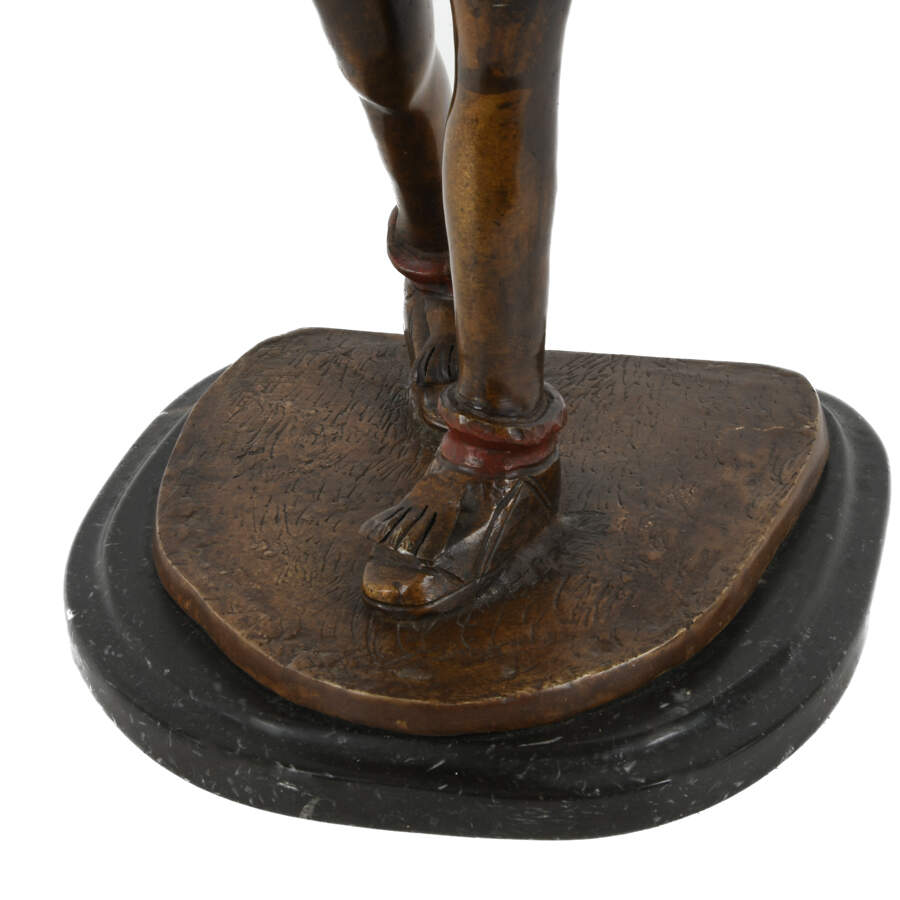 Female Bronze Golfer on Marble Base By Amilkar Ariza-6