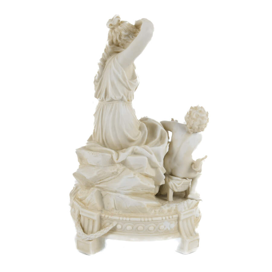 Sèvres-Style Bisque Allegorical Figural Group-4
