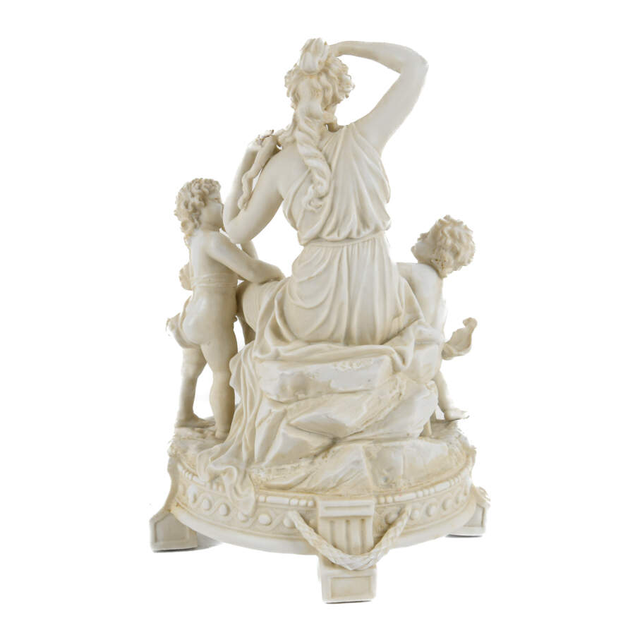 Sèvres-Style Bisque Allegorical Figural Group-3