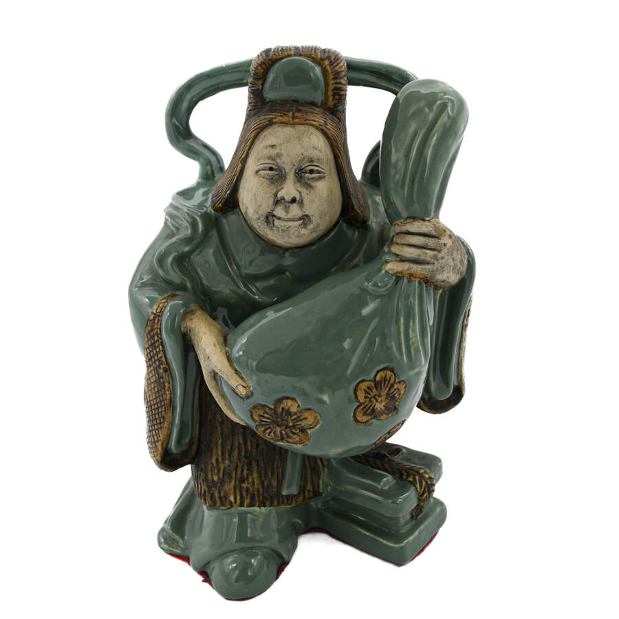 Pair of Chinese High-Glazed Statues-7