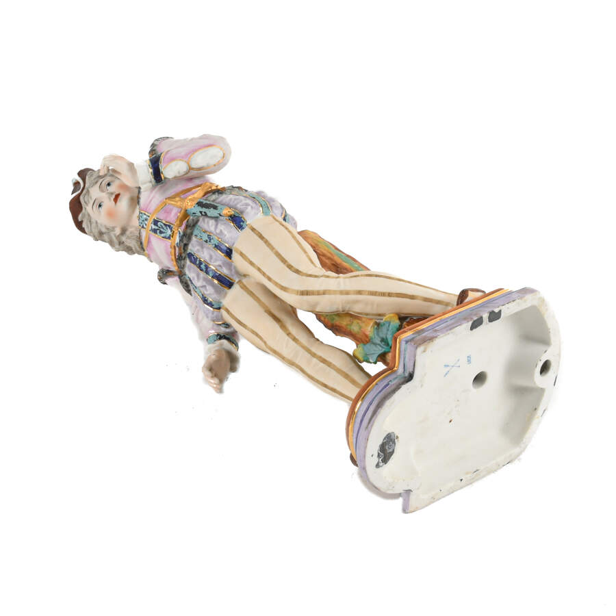 Japanese Porcelain Bisque Figure-6