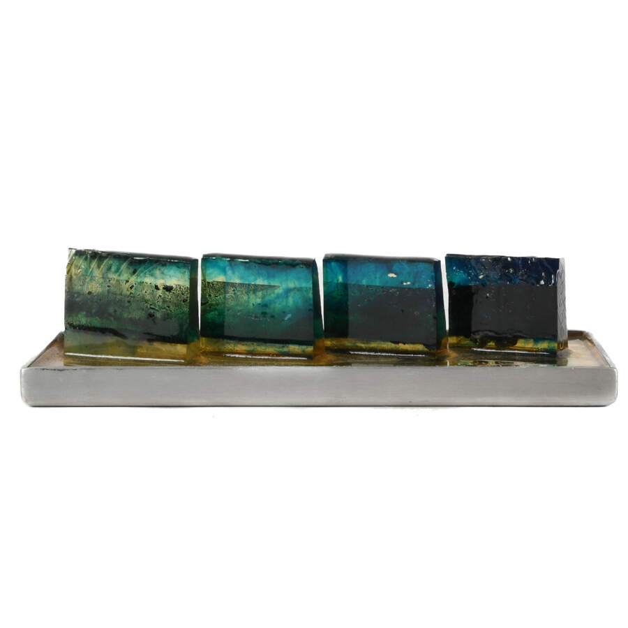 Alain Coupas French Resin Beach Art Sculpture-1