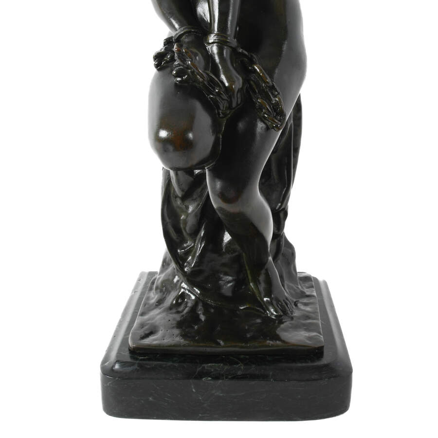 Sculpture "La Schiava Bronze Slave Girl" After Giacomo Ginotti-3