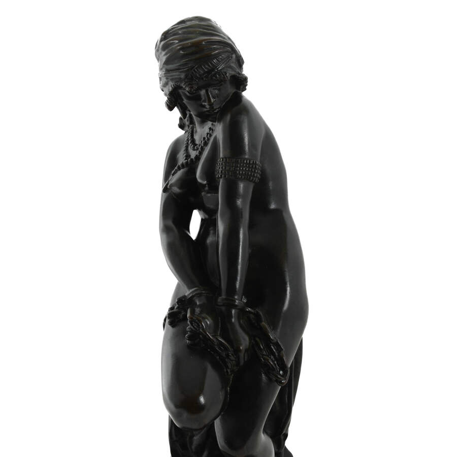 Sculpture "La Schiava Bronze Slave Girl" After Giacomo Ginotti-2