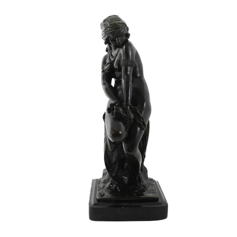 Sculpture "La Schiava Bronze Slave Girl" After Giacomo Ginotti-1