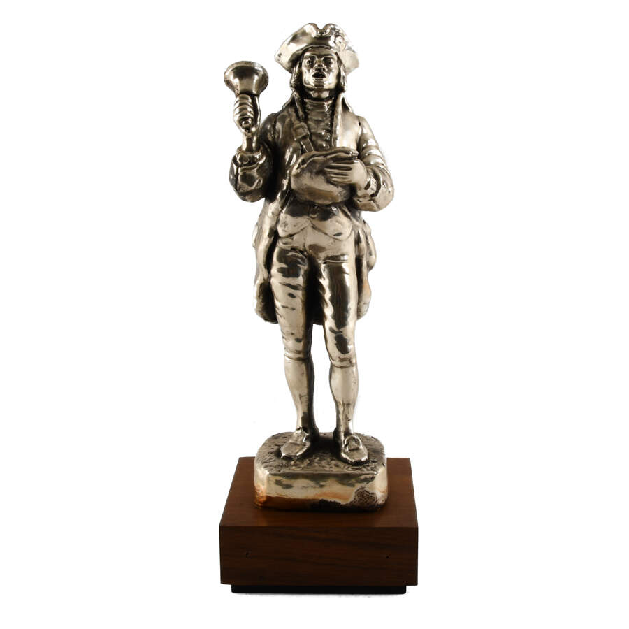 Galvanoplasty and Wood Town Crier Statue-1