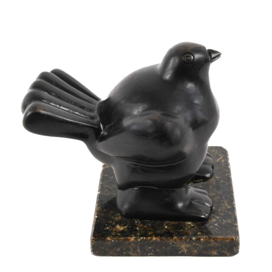 Bronze Sculpture of a Bird After Botero-5