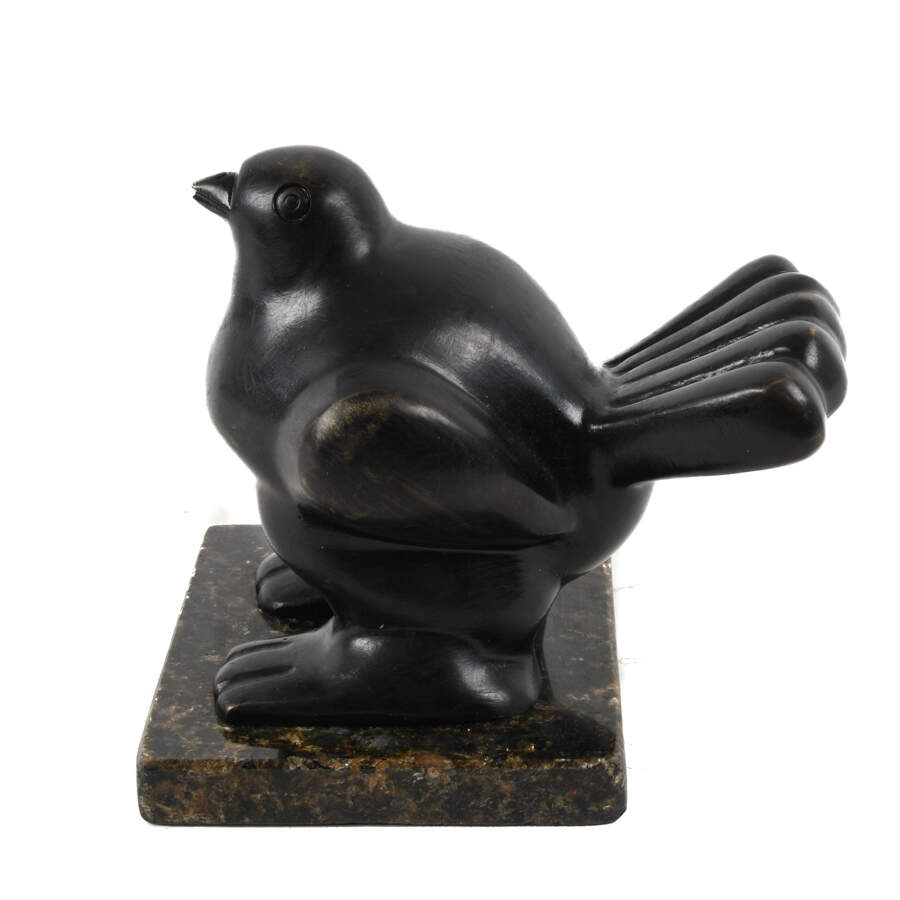 Bronze Sculpture of a Bird After Botero-3