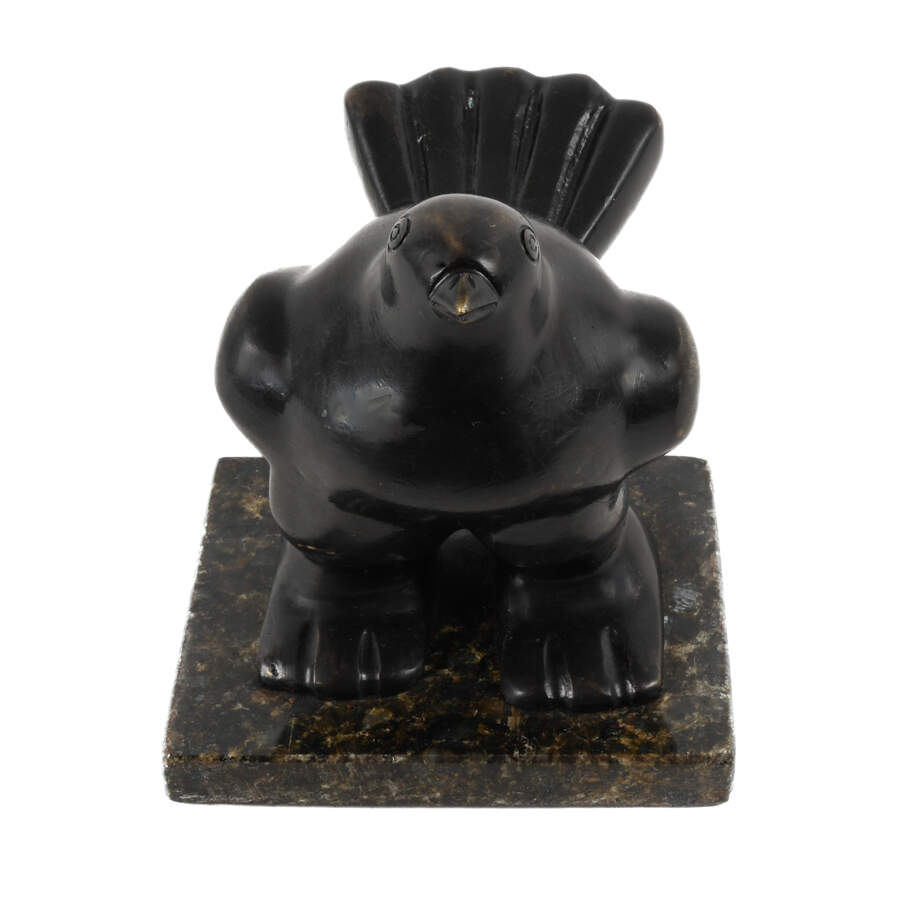 Bronze Sculpture of a Bird After Botero-2