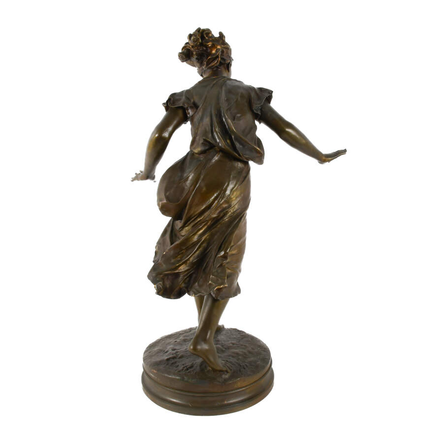 Bronze Sculpture Signed Luca Madrassi "Blind Love"-6