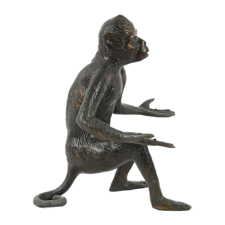 Bronze Monkey Sculpture-5