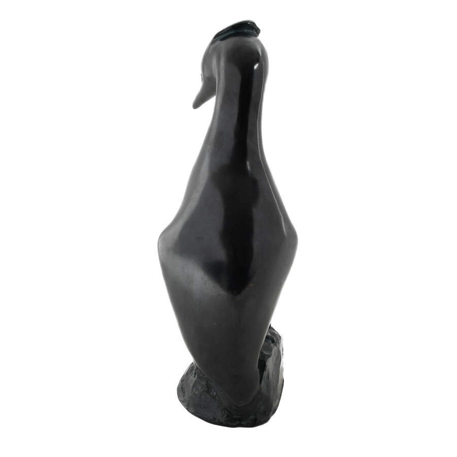 Signed H. Mori Bronze Bird Sculpture Limited-Edition 2/8-6
