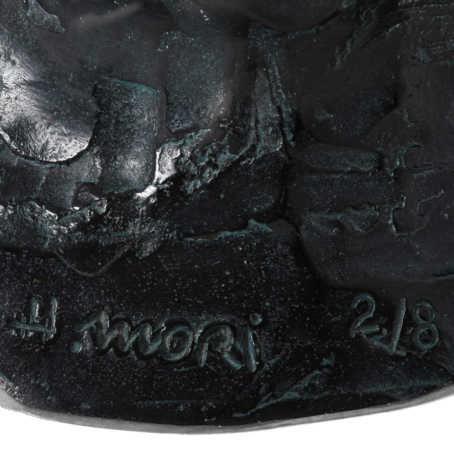 Signed H. Mori Bronze Bird Sculpture Limited-Edition 2/8-4