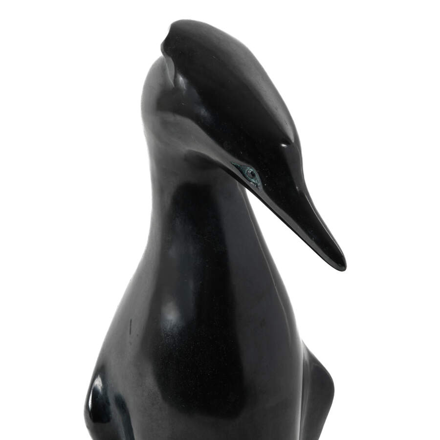 Signed H. Mori Bronze Bird Sculpture Limited-Edition 2/8-2