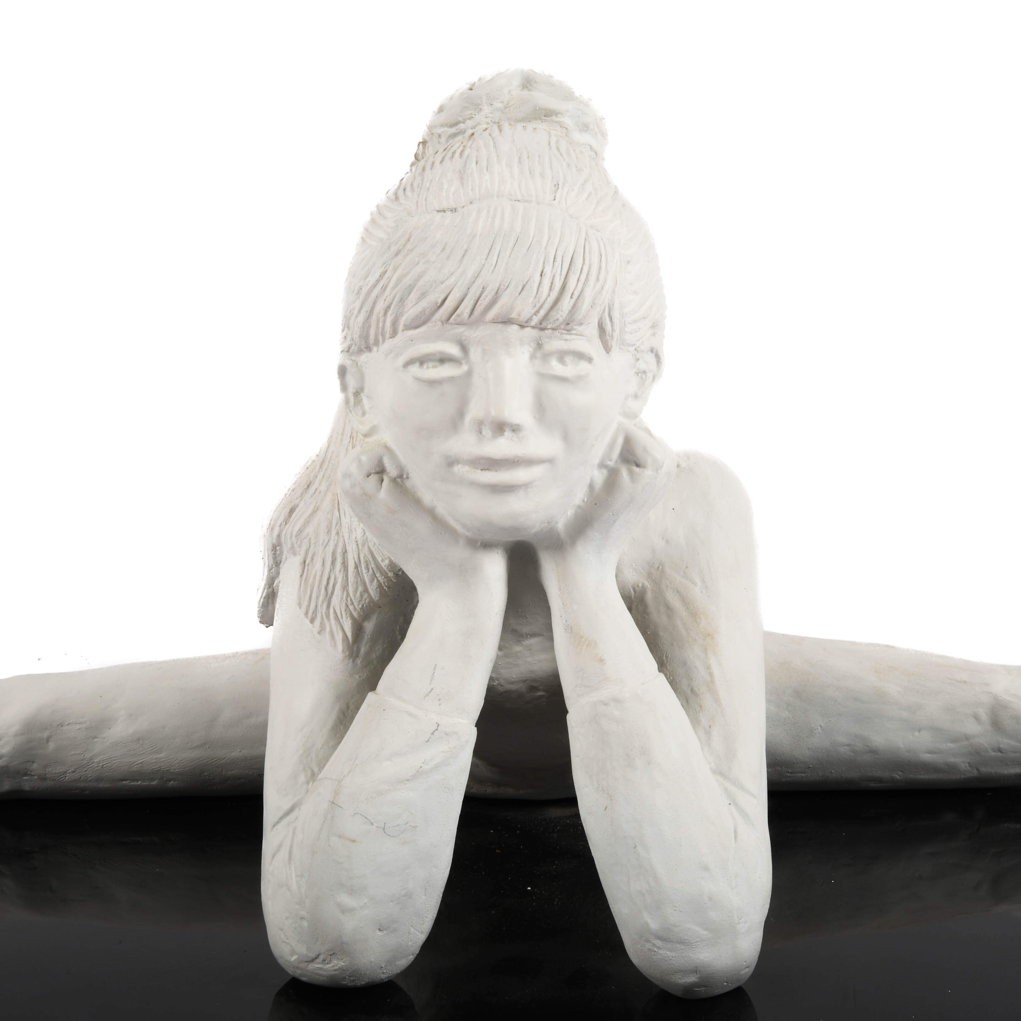 1996 Budding Ballerina Sculpture by Elaine Stein-2