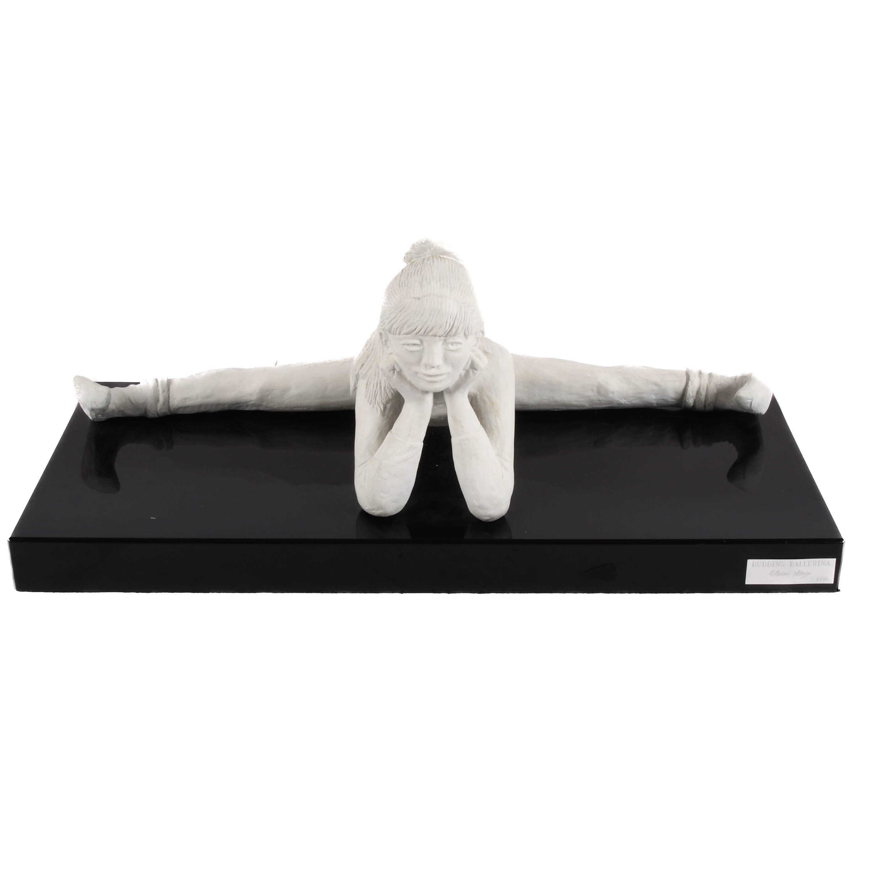 1996 Budding Ballerina Sculpture by Elaine Stein-1