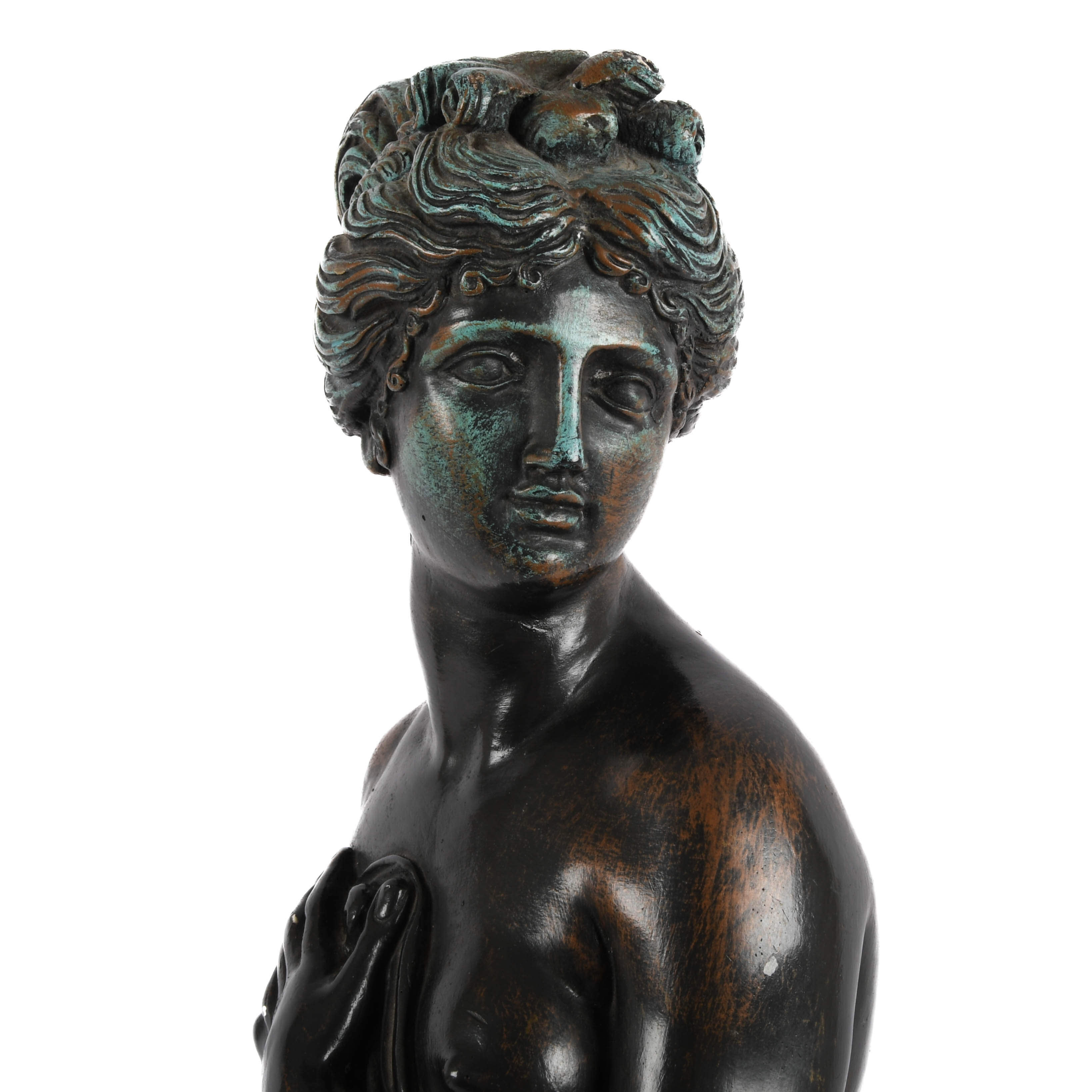 Large Plaster Venus Italica Sculpture-5