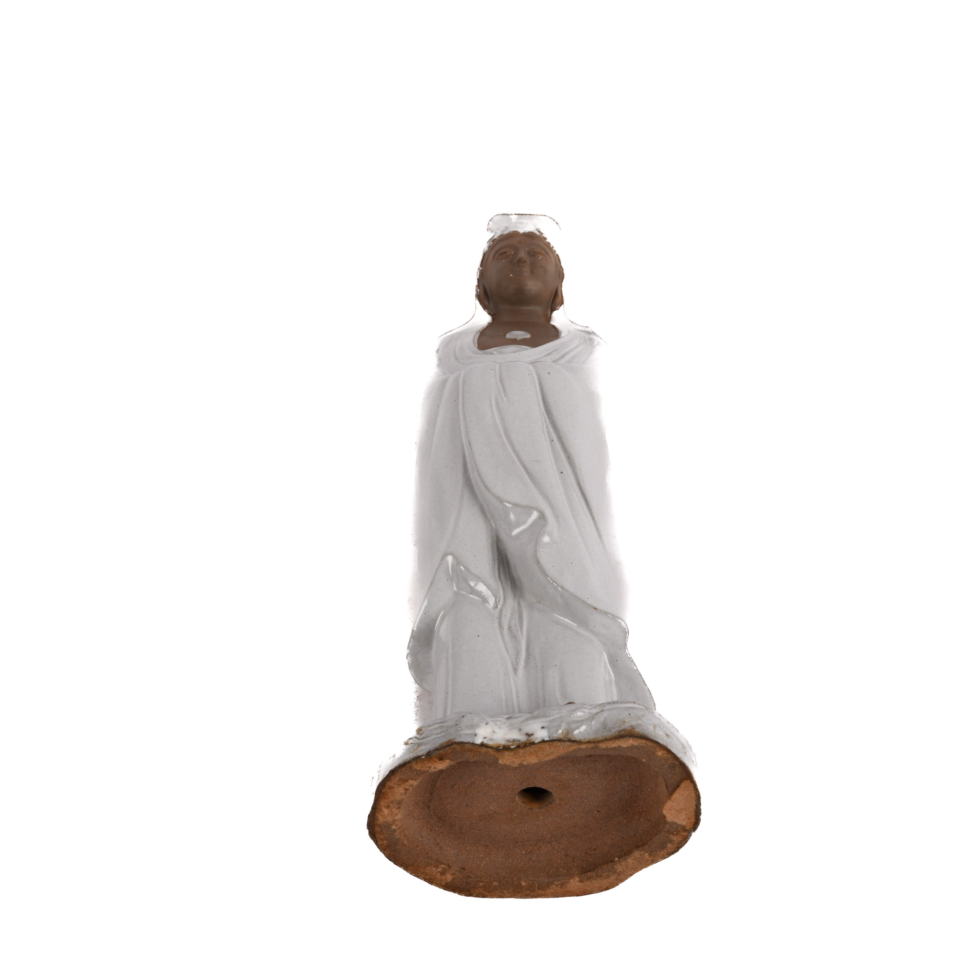 Kuan Yin Pottery Statue-5