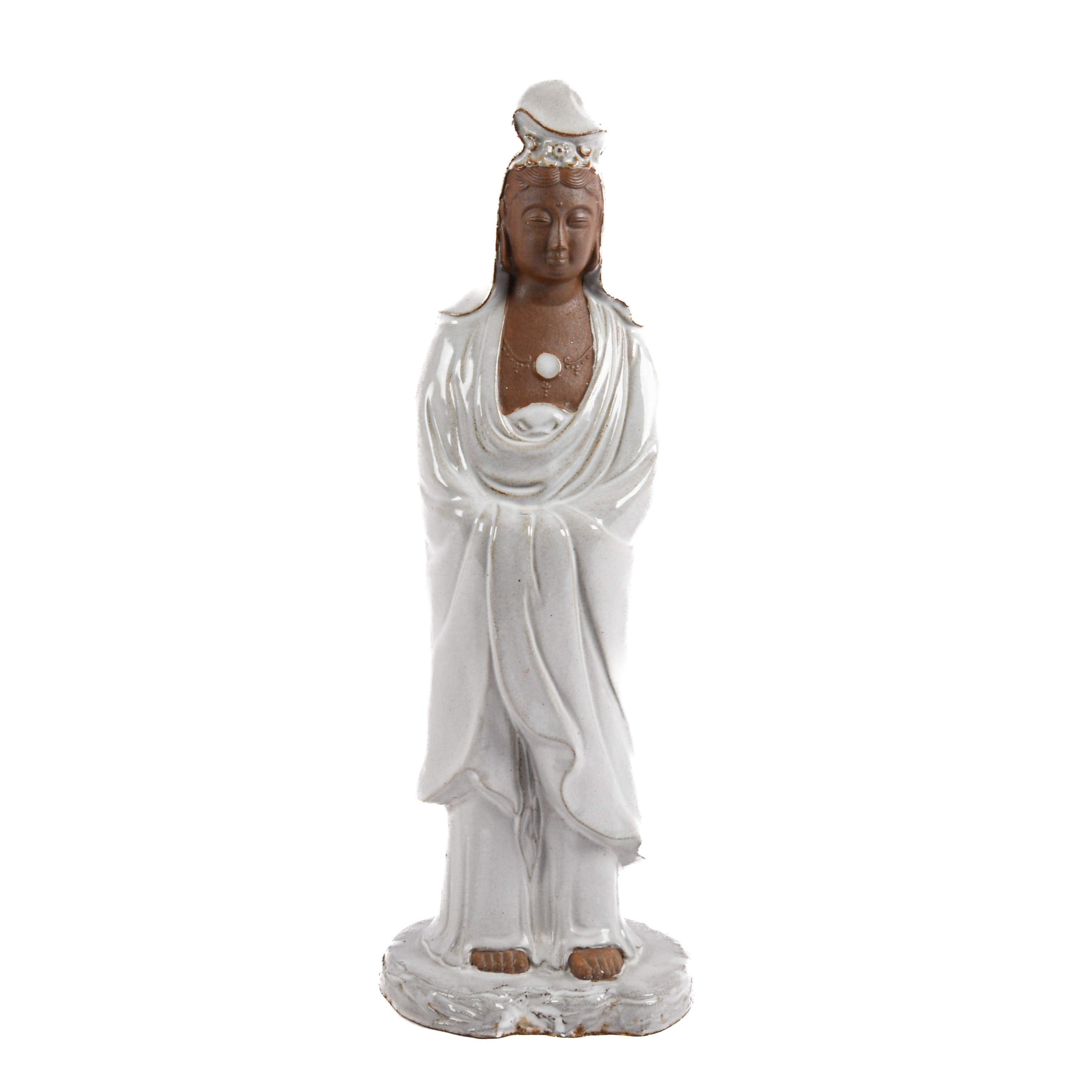 Kuan Yin Terracotta Statue-1