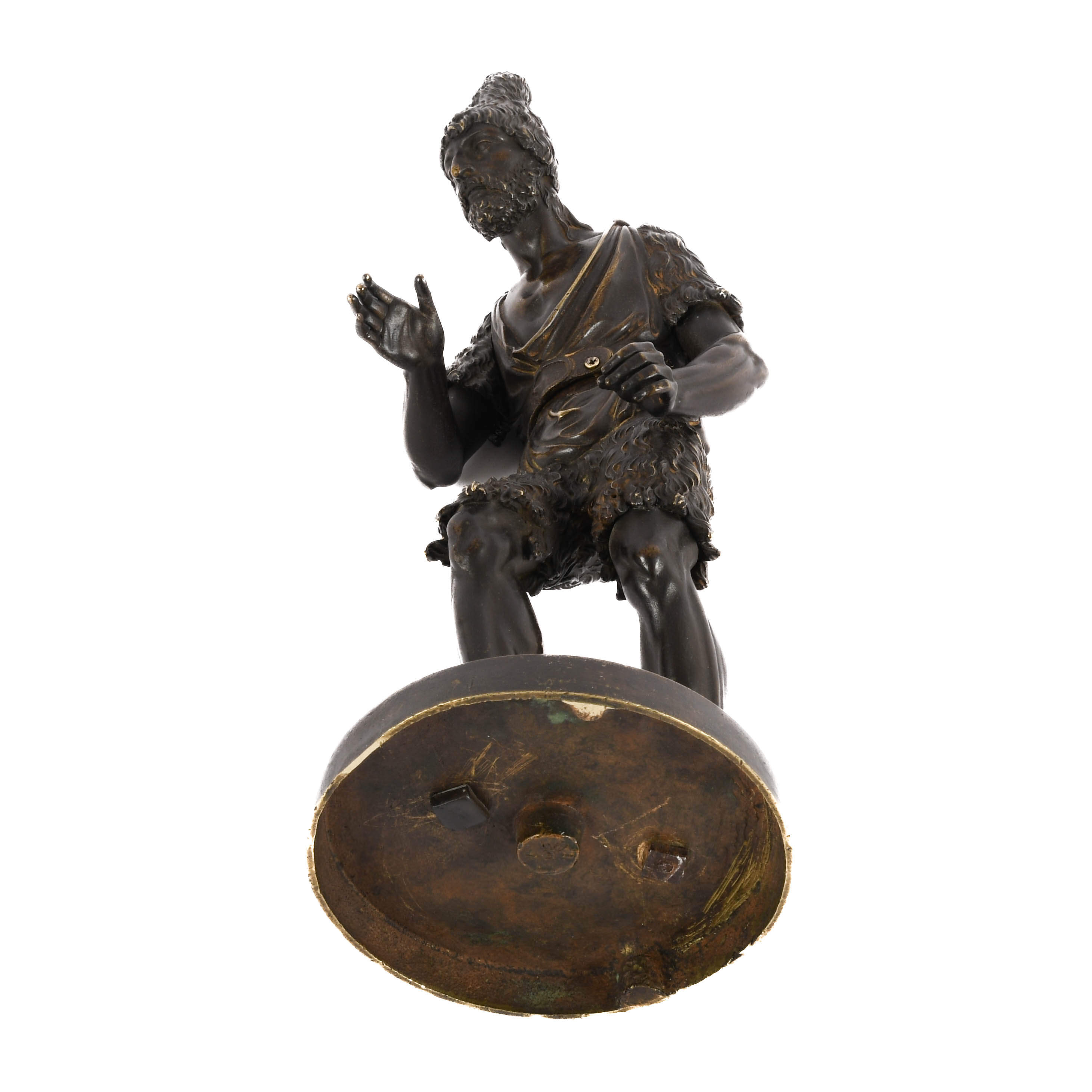 Antique Bronze Statue of a Man-7