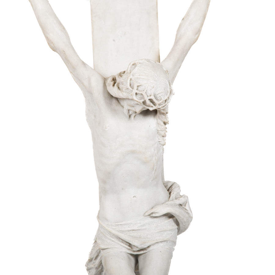 Marble Statue of Jesus and Mary Magdalene-13