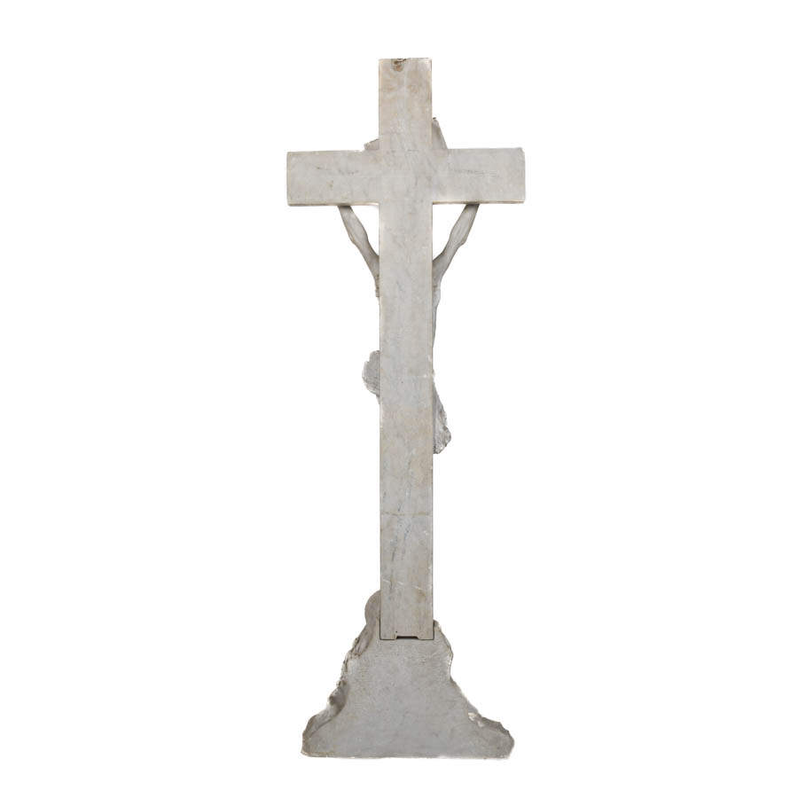 Marble Statue of Jesus and Mary Magdalene-8