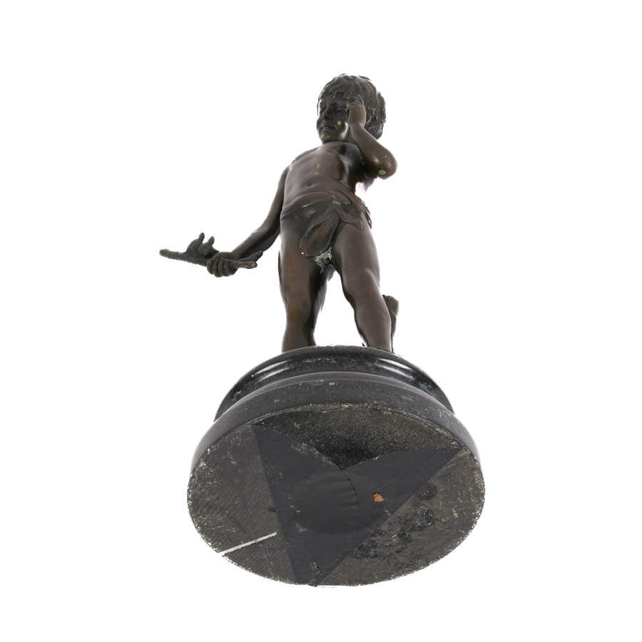 Bronze Sculpture Charmeur After Auguste Moreau-7
