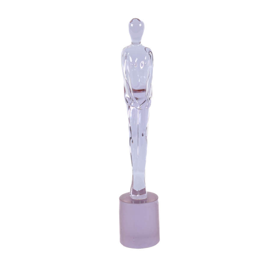Loving Embrace Art Glass Sculpture by R. Austria-2