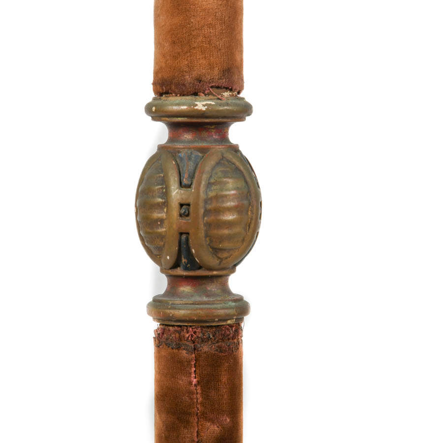Antique Venetian Slag Glass Floor Lamp-5