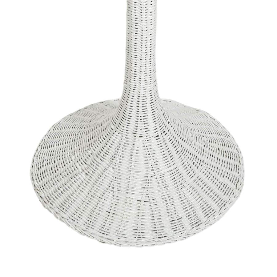White Wicker Floor Lamp-4