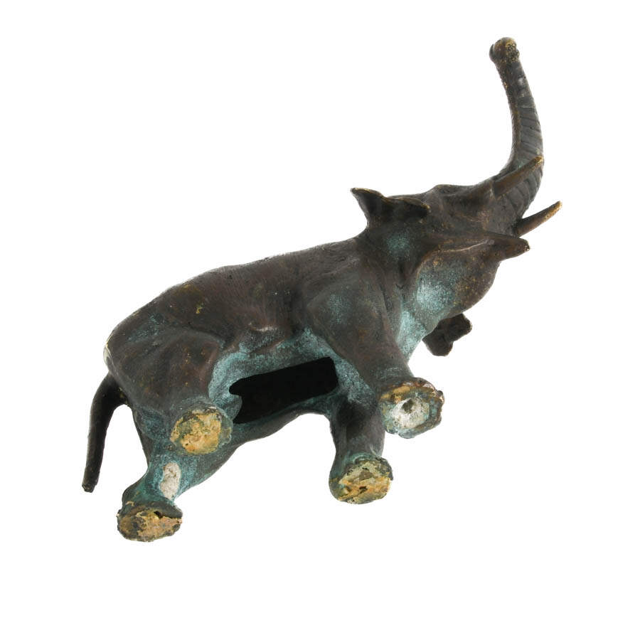 Antique Bronze Elephant Statue-7