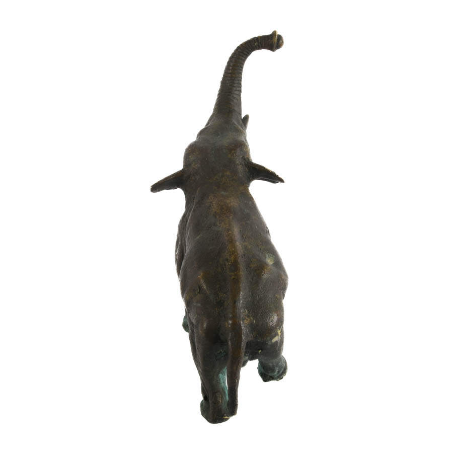 Antique Bronze Elephant Statue-6