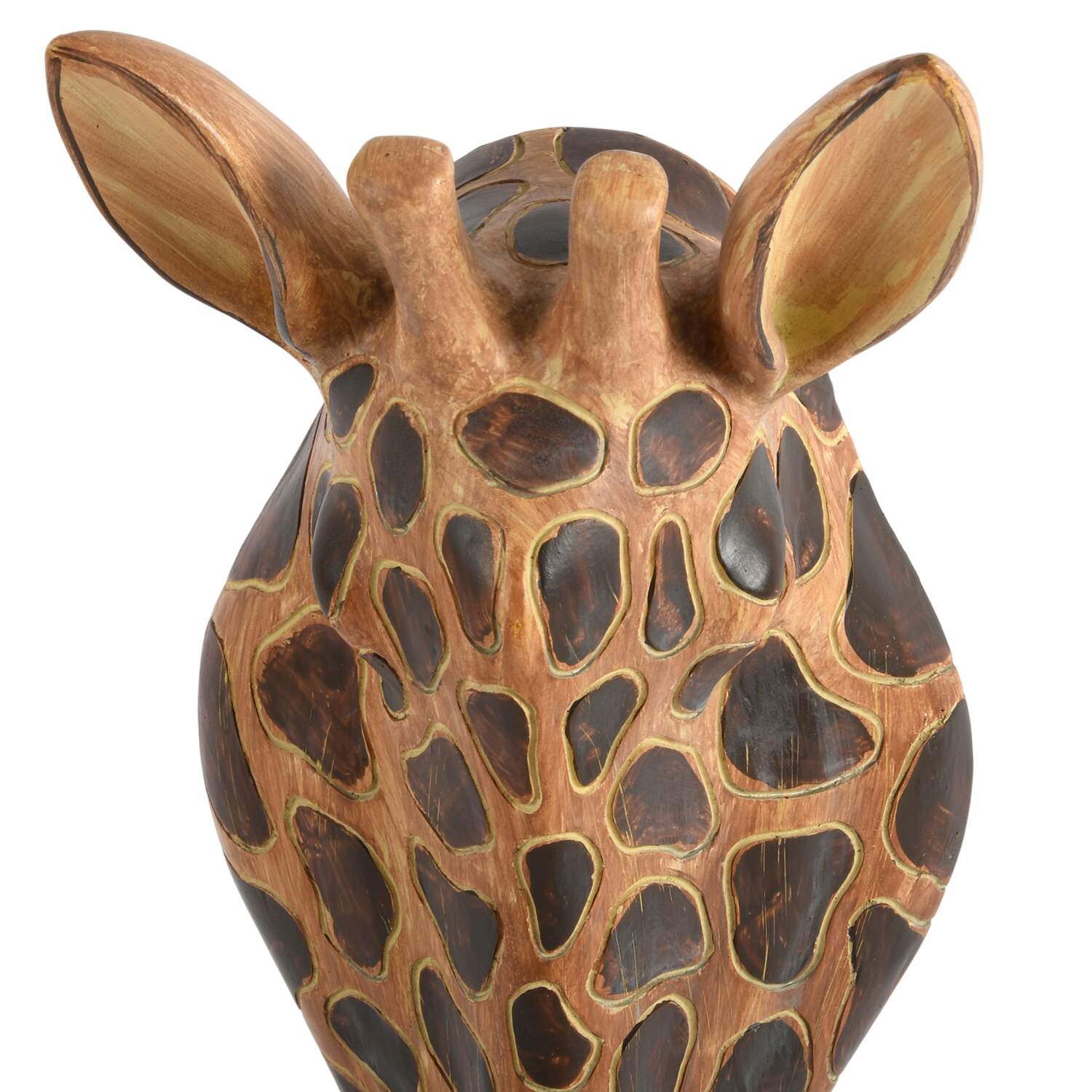 Composition Giraffe Bust on Stand-13