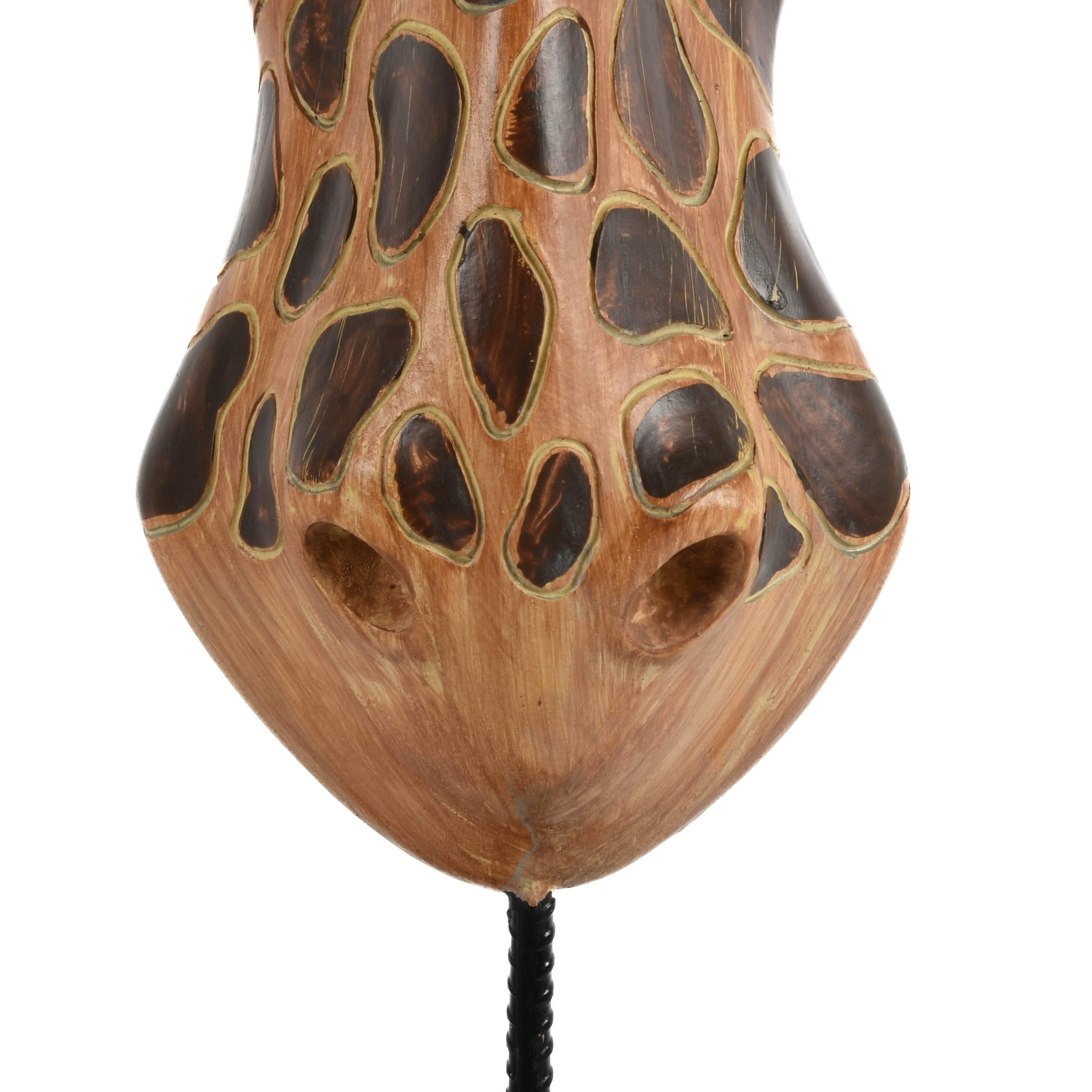 Composition Giraffe Bust on Stand-6