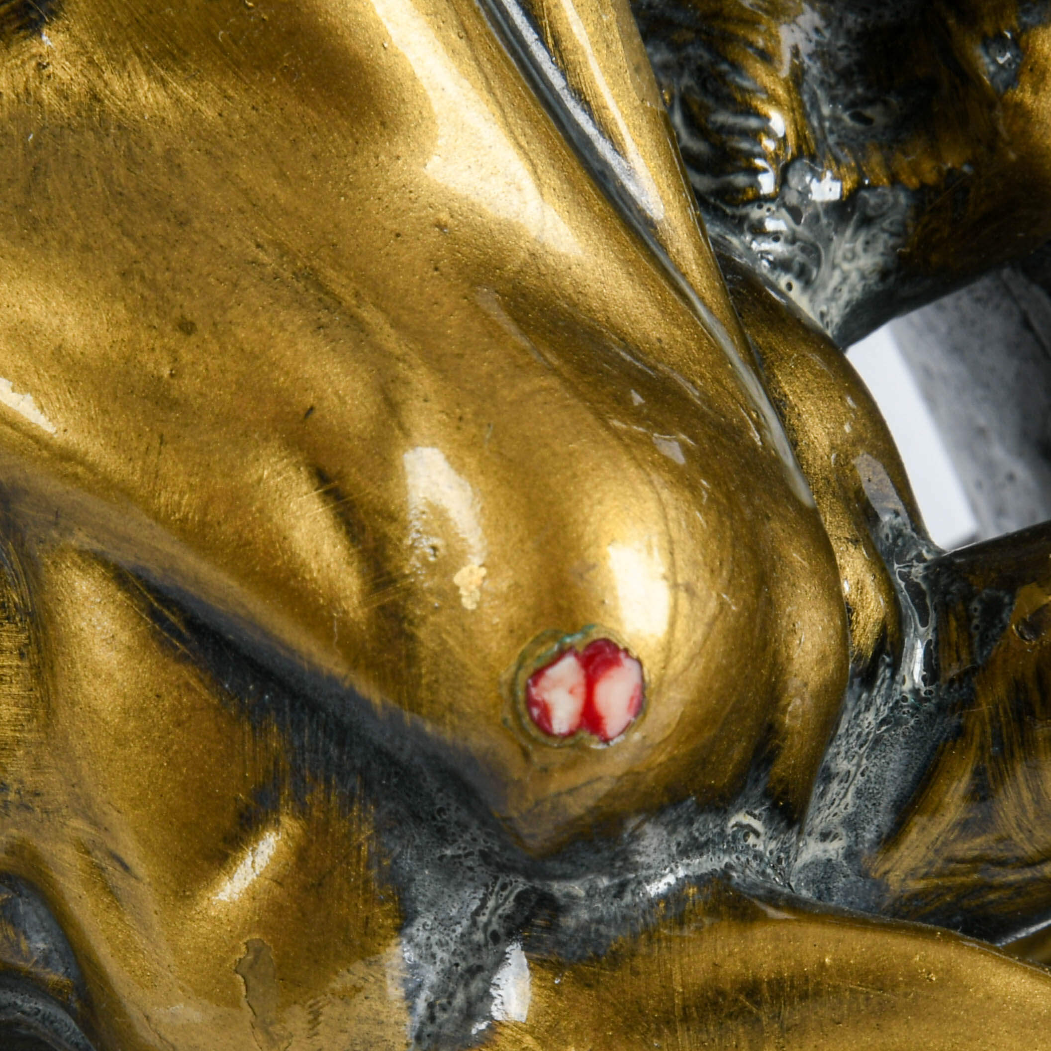 "Cry for Freedom" Horse Resin Sculpture-3