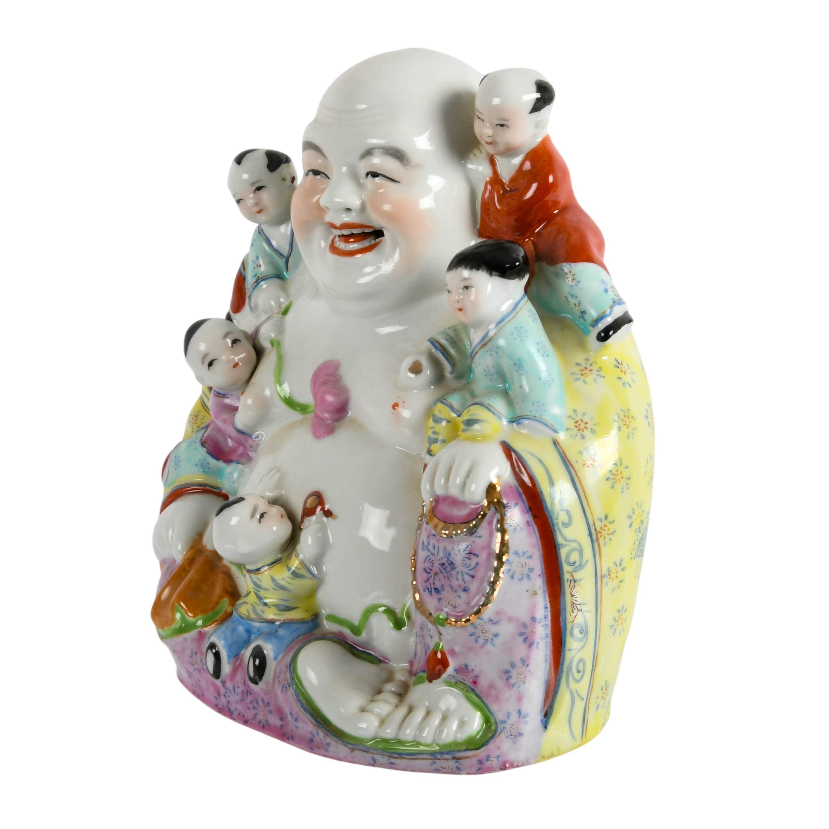 Chinese Porcelain Buddha Figure-6