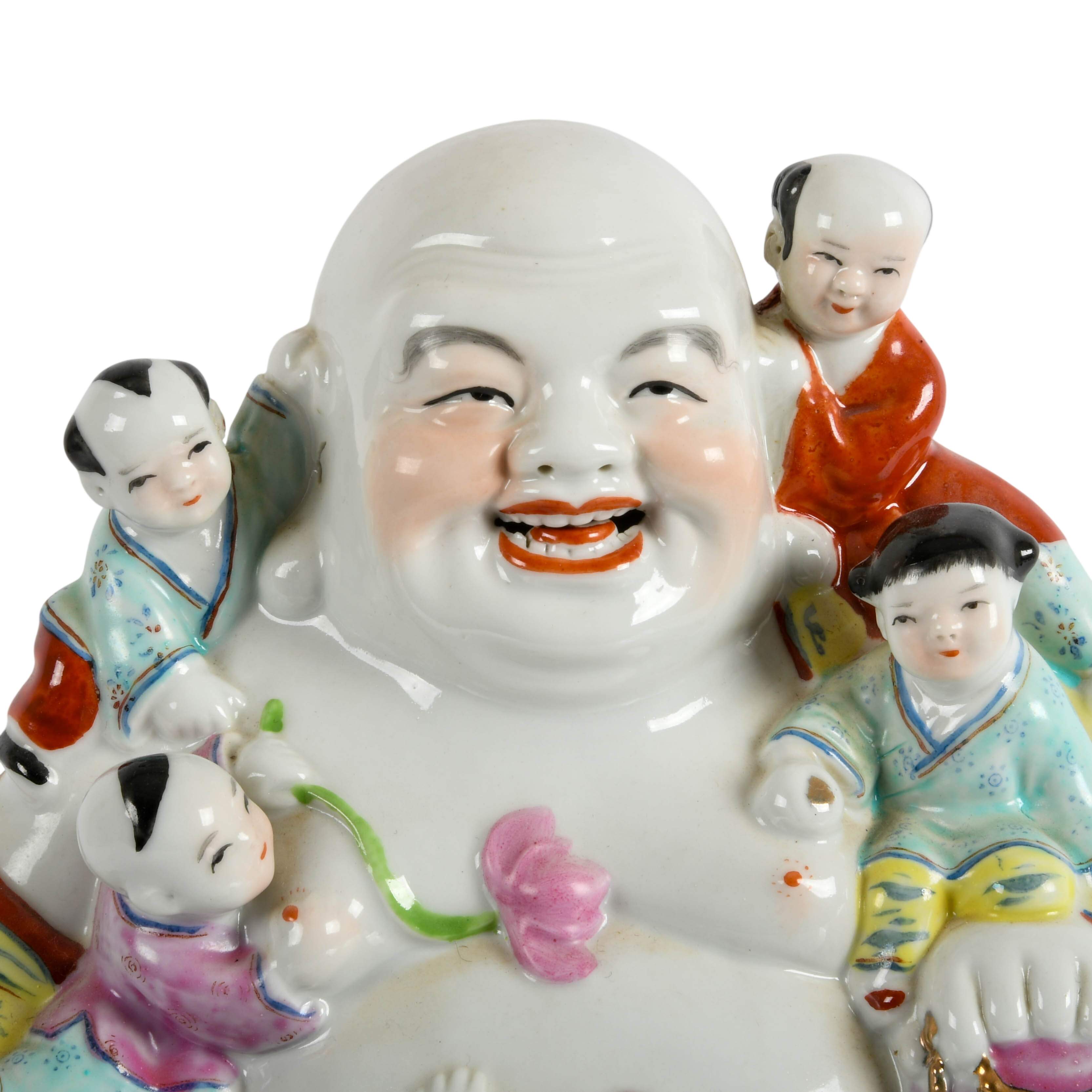 Chinese Porcelain Buddha Figure-4